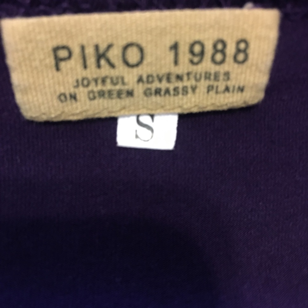 Piko shirt size small